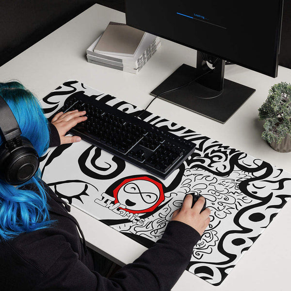 UrbanPulse Comics Gaming Mouse Pad – Waterproof 4mm Microfiber Surface, Non-Slip Rubber Base, Premium Printed Mouse Pad for Gaming & Office